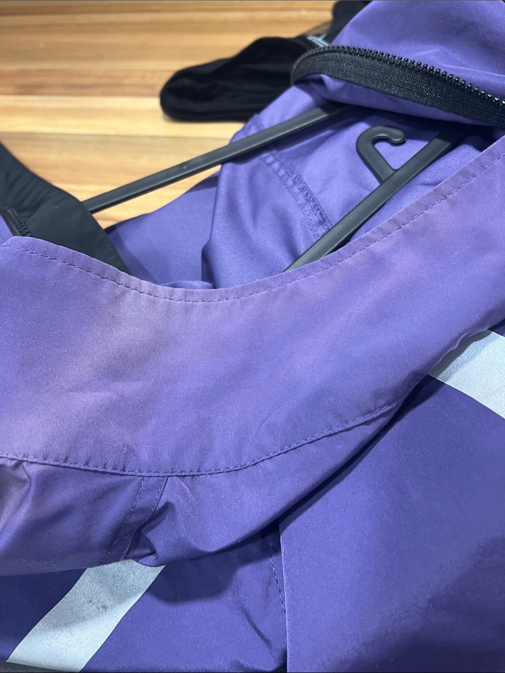 Running room Purple Reflective Riding Shell - Picture 4 of 5